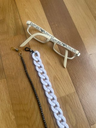 Montura Gafas Emporio Armani + 2 Cadenas