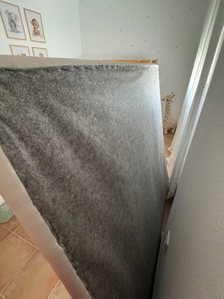 Cabecero cama polipiel blanco