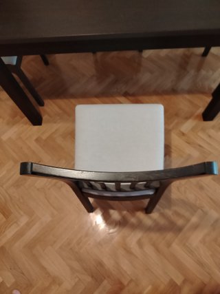 Mesa comedor extensible + 4 sillas