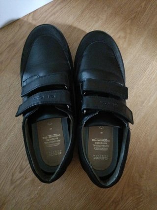 Geox J Riddock Boy F Zapatos Niños Negro