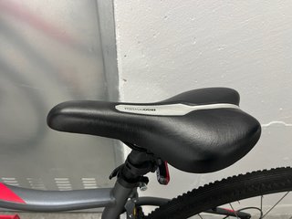 Bicicleta BTWIN Talla S Gris/Rojo