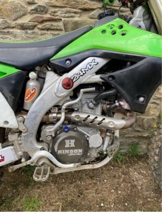 Kawasaki KXF 450 2014 Verde