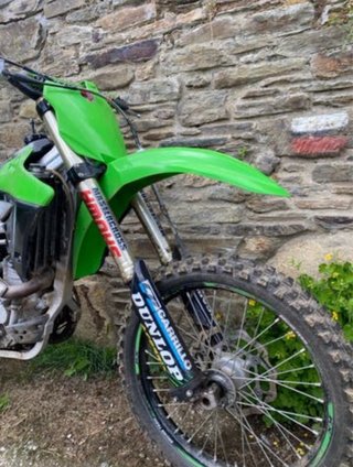 Kawasaki KXF 450 2014 Verde