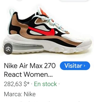 Zapatillas Nike Air Max 270 React Mujer