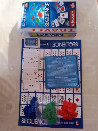 Sequence Travel Juego de Mesa Completo