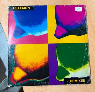 Vinilo U2 Lemon Remixes