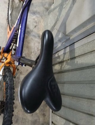 Bicicleta Conor Doble Suspensión Azul/Naranja