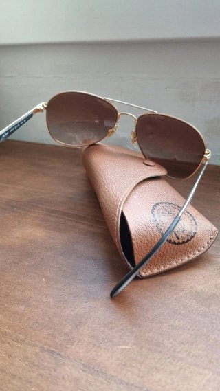 Gafas de sol Ray-Ban RB3549 Dorado Marrón