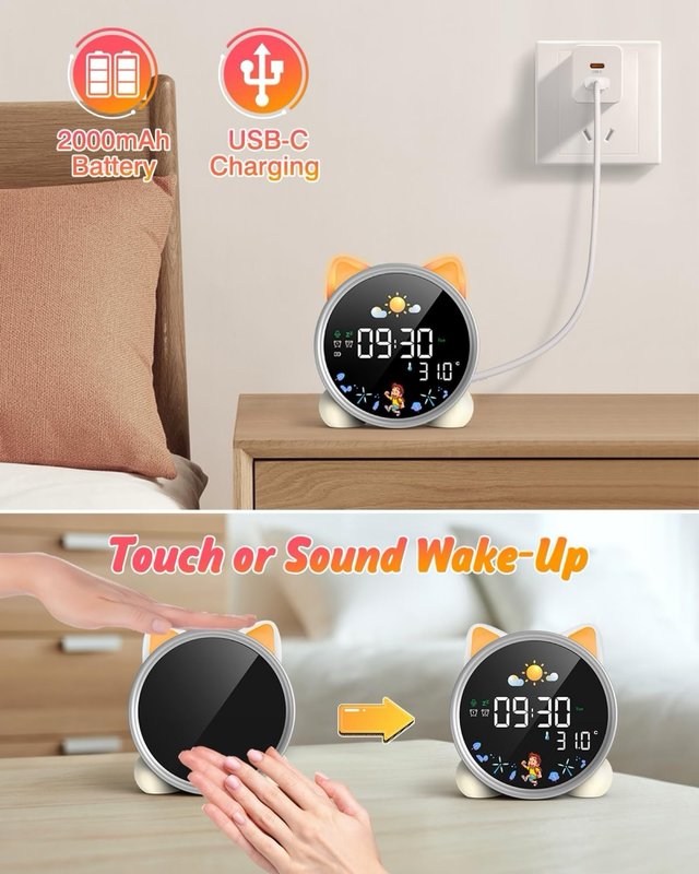 Reloj despertador infantil NUEVO A ESTRENAR