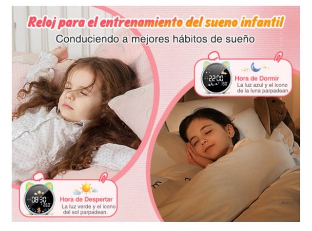 Reloj despertador infantil NUEVO A ESTRENAR