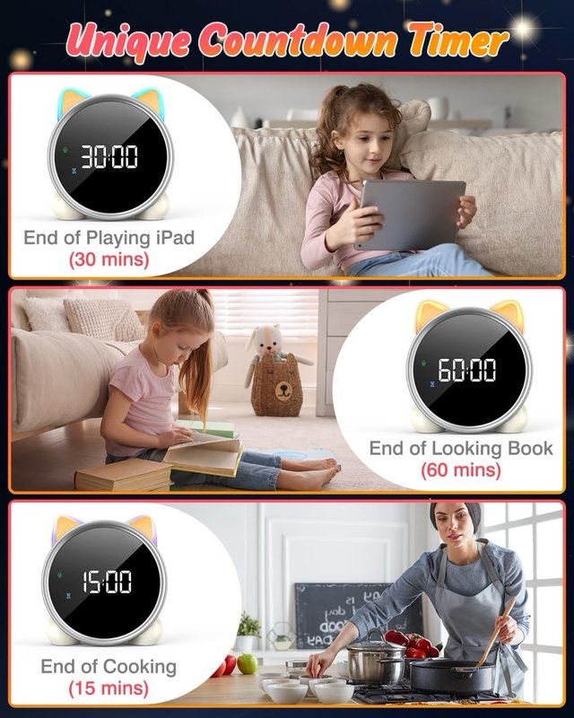 Reloj despertador infantil NUEVO A ESTRENAR