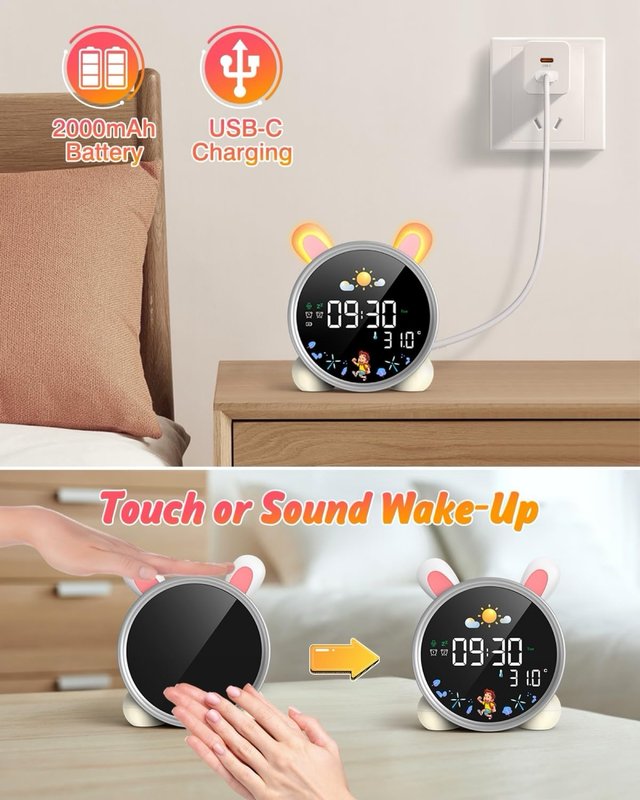 Reloj despertador infantil NUEVO A ESTRENAR