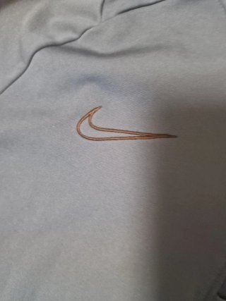 Sudadera Nike Hombre Azul Media Cremallera