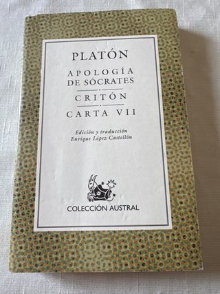 Apologia de Socrates, Criton, Carta VII