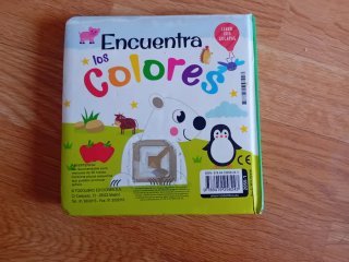 Cuento infantil con solapas. Encuentra los colores