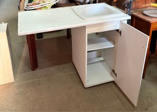 Mueble fregadero con encimera + armario auxiliar