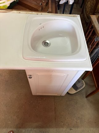 Mueble fregadero con encimera + armario auxiliar
