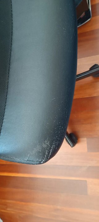 Silla de escritorio negra