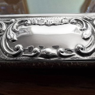 Cornice Portafoto Argento 925 anni 70 x foto 13x18