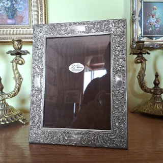 Cornice Portafoto Argento 925 anni 70 x foto 13x18