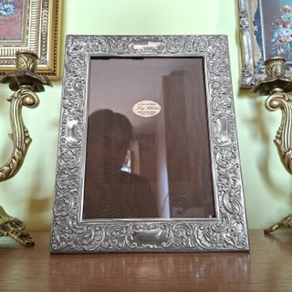 Cornice Portafoto Argento 925 anni 70 x foto 13x18