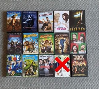Películas DVD para toda la familia desde 4€