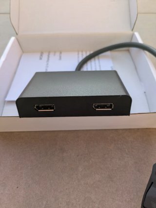 Monoprice 2-Port DisplayPort 1.2 a HDMI MST