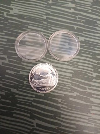 Moneda 1 Peseta Plata 1869