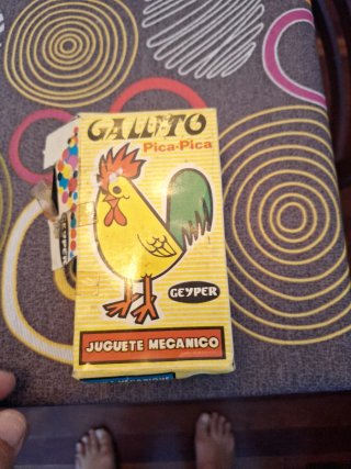 Gallito Pica Pica Geyper Juguete Mecánico