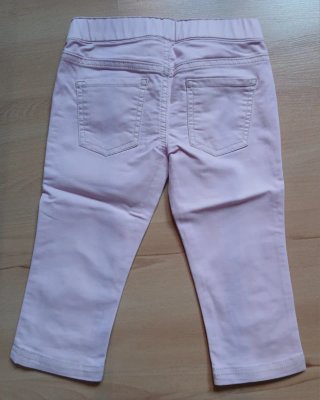 Benetton Pantalón pirata lila Talla 6-7