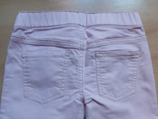 Benetton Pantalón pirata lila Talla 6-7