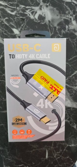 Cable USB-C a HDMI 4K 2M