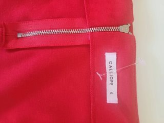 Falda tubo Calliope roja talla S/M