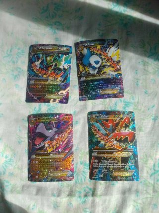 Cartas Pokémon Mega Kangaskhan, Venusaur, Gyarados