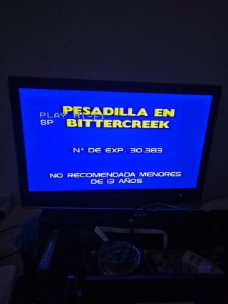 Pesadilla en Bittercreek VHS