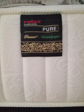 Colchón Relax Premium + Canapé 150cm(disponib agos