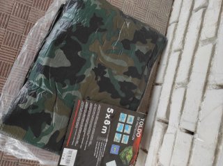 Lona camuflaje 5x8m