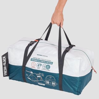 Tienda de campaña familiar 4 personas UPF50+ Arpenaz 4.2 F&B