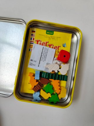 2 Juegos de Mesa HABA: Rhino Hero y Animal