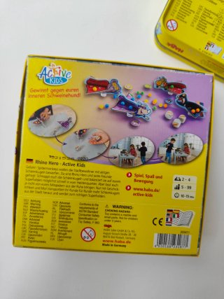 2 Juegos de Mesa HABA: Rhino Hero y Animal