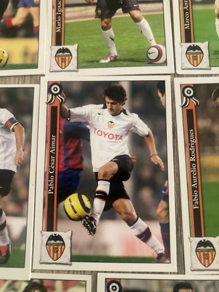Cromos Valencia CF Antiguos