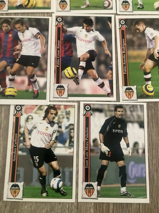 Cromos Valencia CF Antiguos