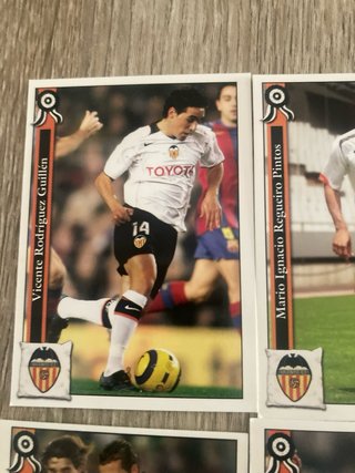 Cromos Valencia CF Antiguos