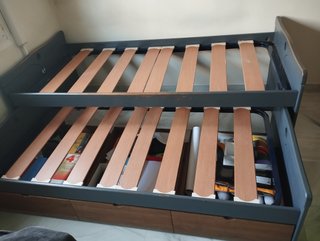 Cama nido con colchones muelles