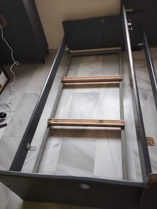Cama nido con colchones muelles