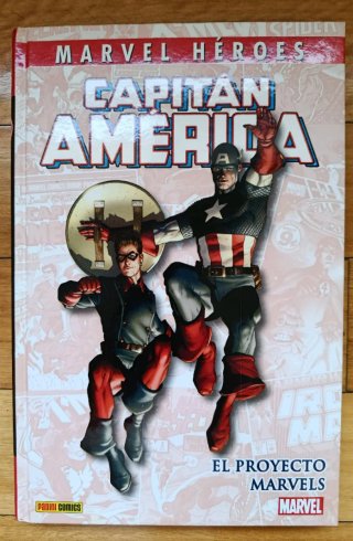 Cómic Capitán América El proyecto Marvels