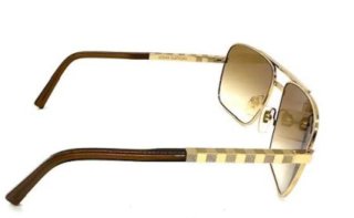 Gafas de Sol Louis Vuitton Originales Marrón Dorad