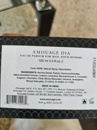 Amouage Dia Perfume. ...