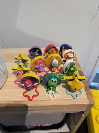 Figuras Mario Bros Happy Meal McDonald's