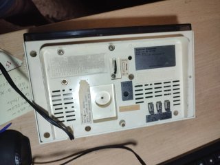 Radio despertador vintage
